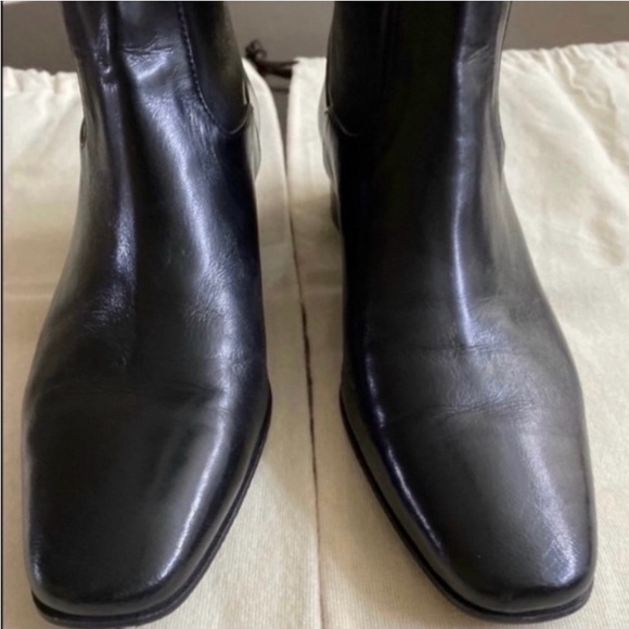 Napa Leather Pull-On Boots - Picture 3 of 11